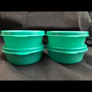 New Tupperware Mini Snack Cups Set of 4